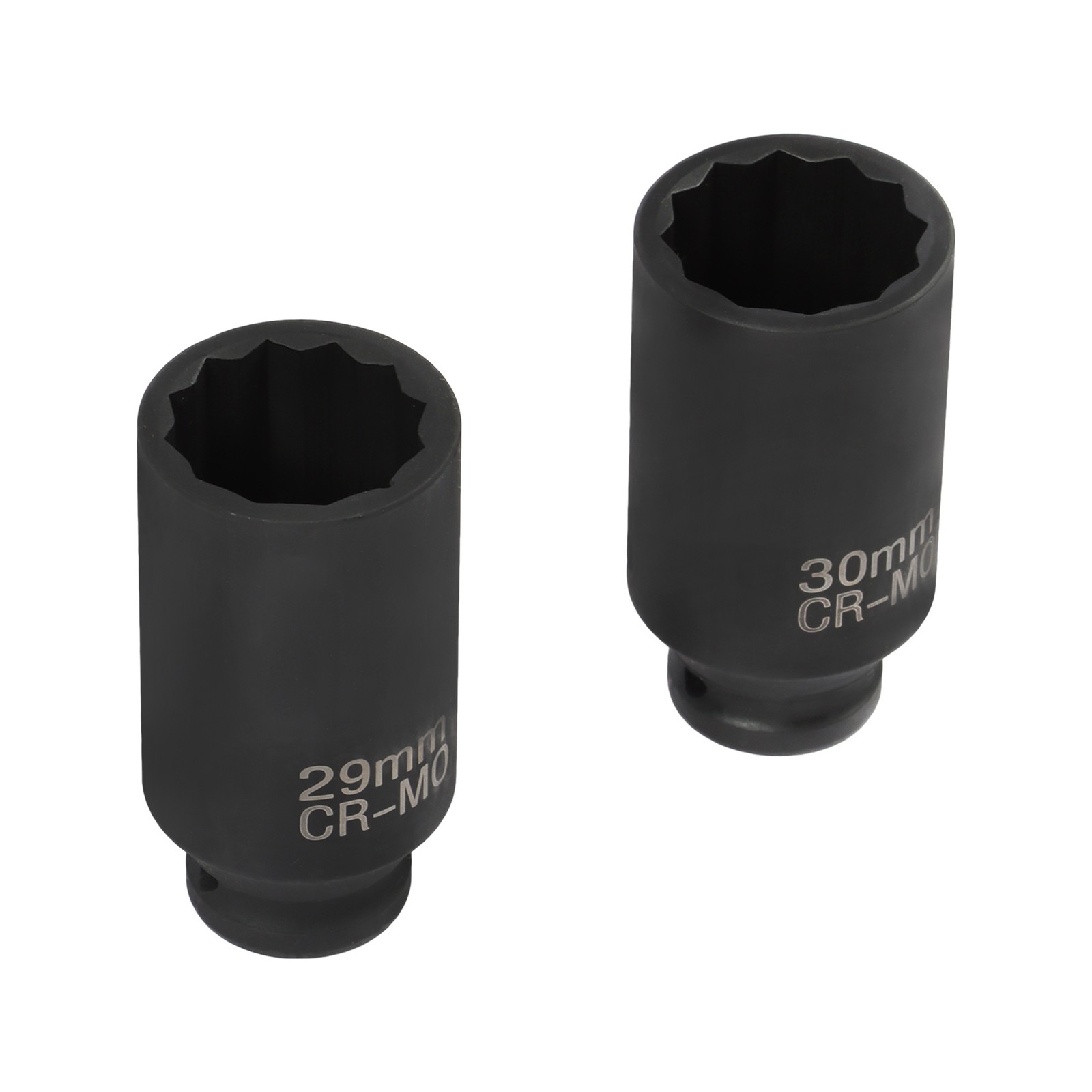 LABLT 8pcs 1/2″ Drive Deep Spindle Axle Nut Impact Socket Set 12 Point 29-39mm