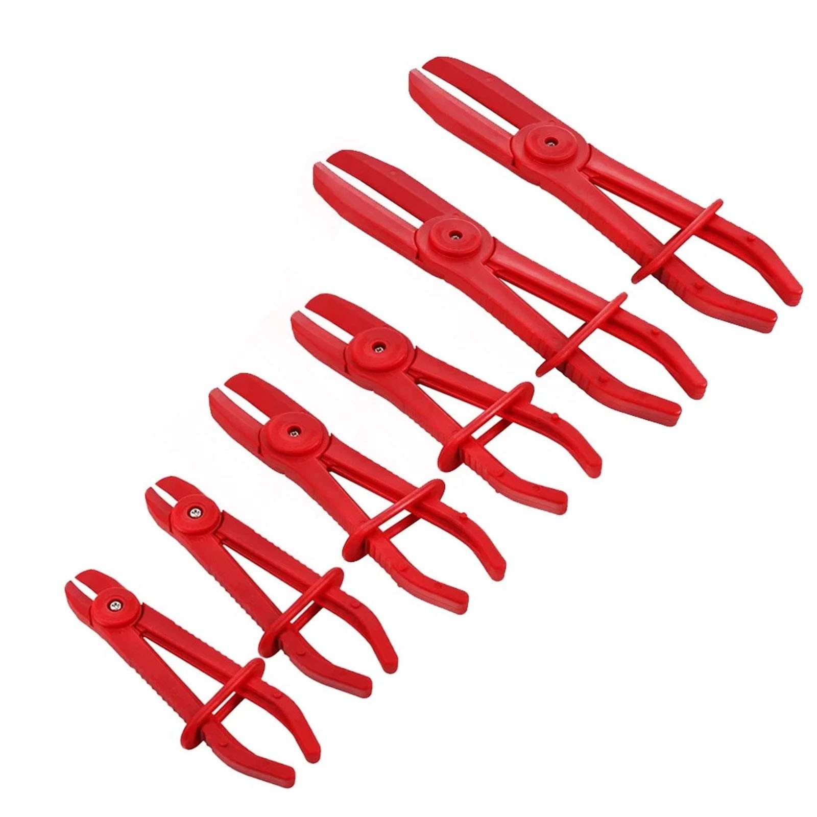 3/6Pcs Flexible Hose Clamp Set Fuel Water Brake Line Pipe Pinch Off Pliers Tool