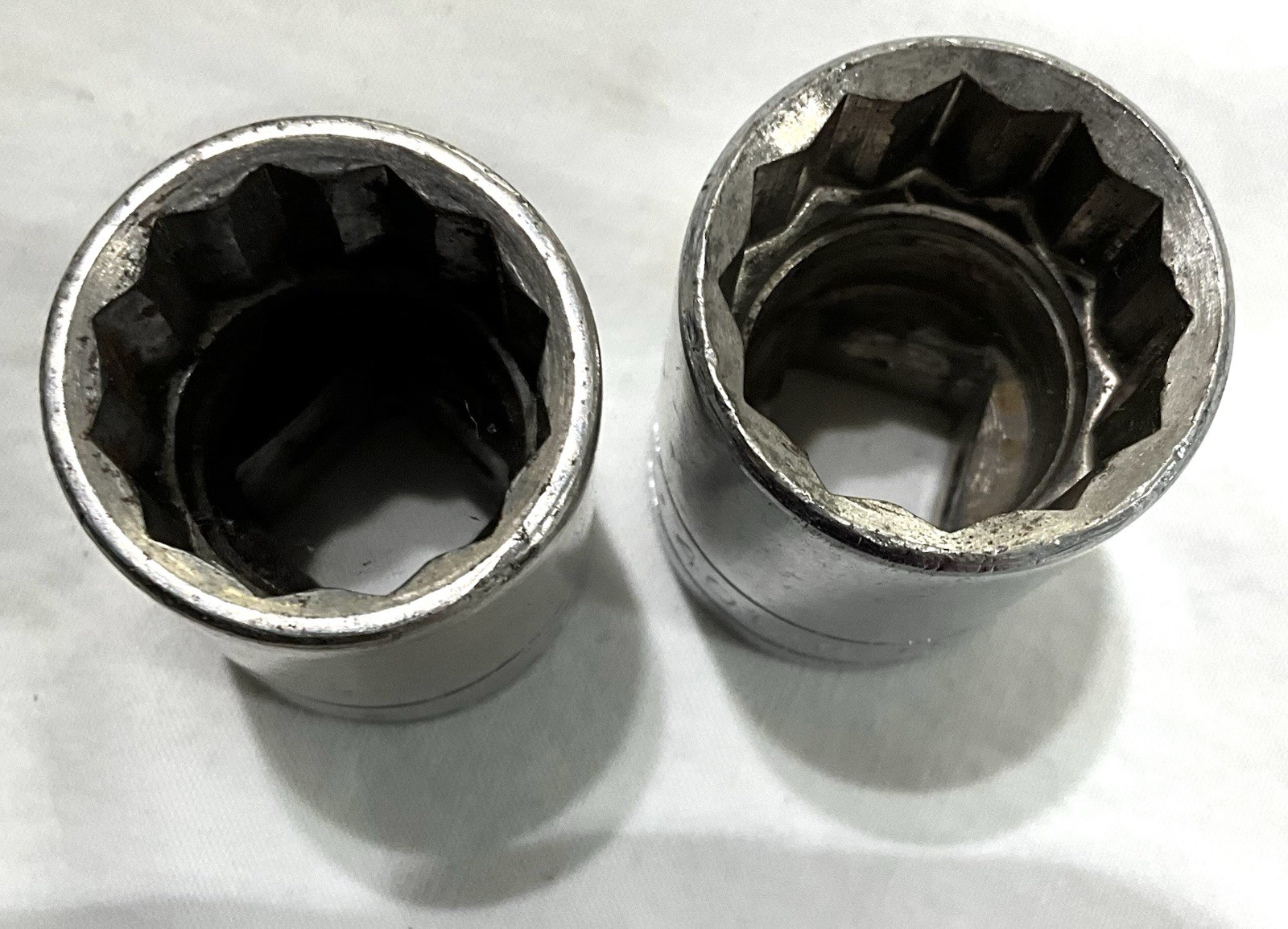 S-K USA 40124 3/4 & 40126 13/16 In SAE 1/2” Drive 12 Point Socket