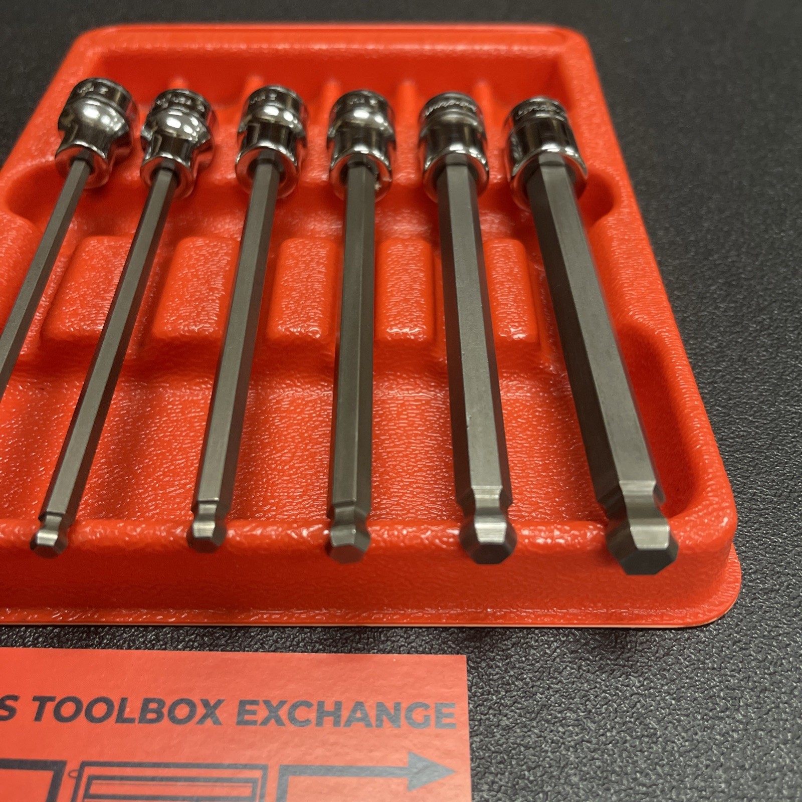 Snap-on™ 3/8″ drive SAE 206EFABL Ball End Hex Socket Driver LONG Shank
