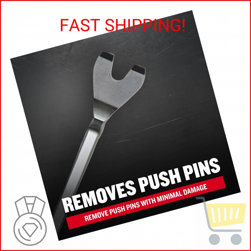 CRAFTSMAN Plastic Clip Removal Tool, Remove Plastic Push Pins (CMMT98373)