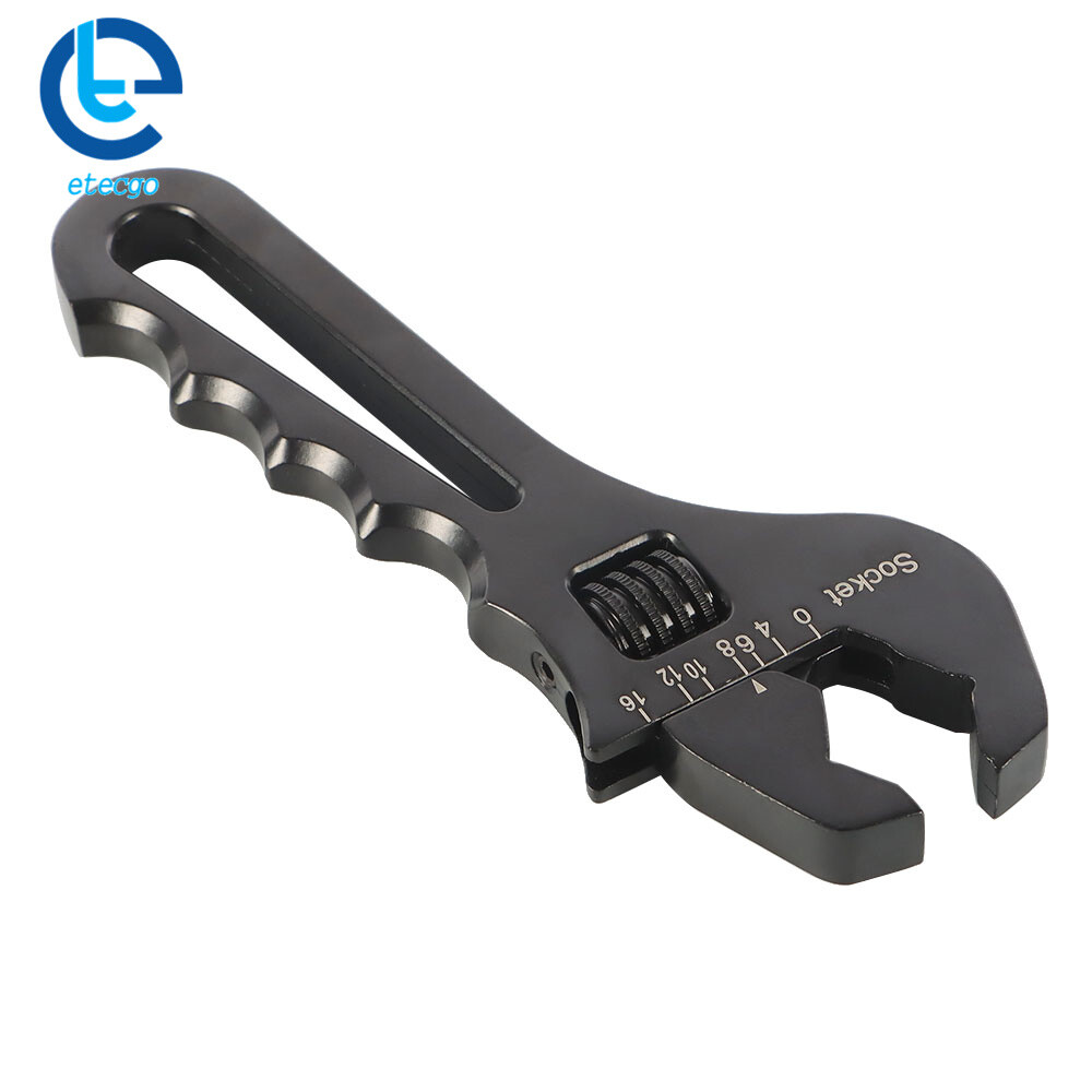 Adjustable Wrench Aluminum Tool Spanner For Hose End Fitting 3AN-16AN New