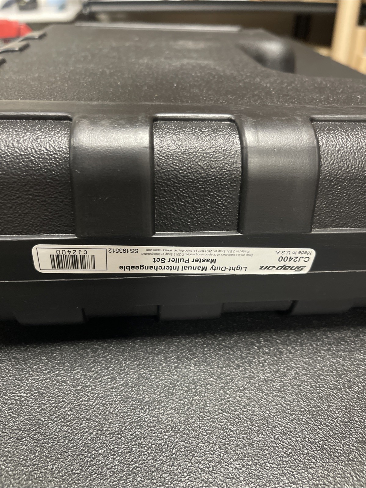 Snap-On PB201B Screwdriver Set/puller Plastic Case ONLY(NO TOOLS)