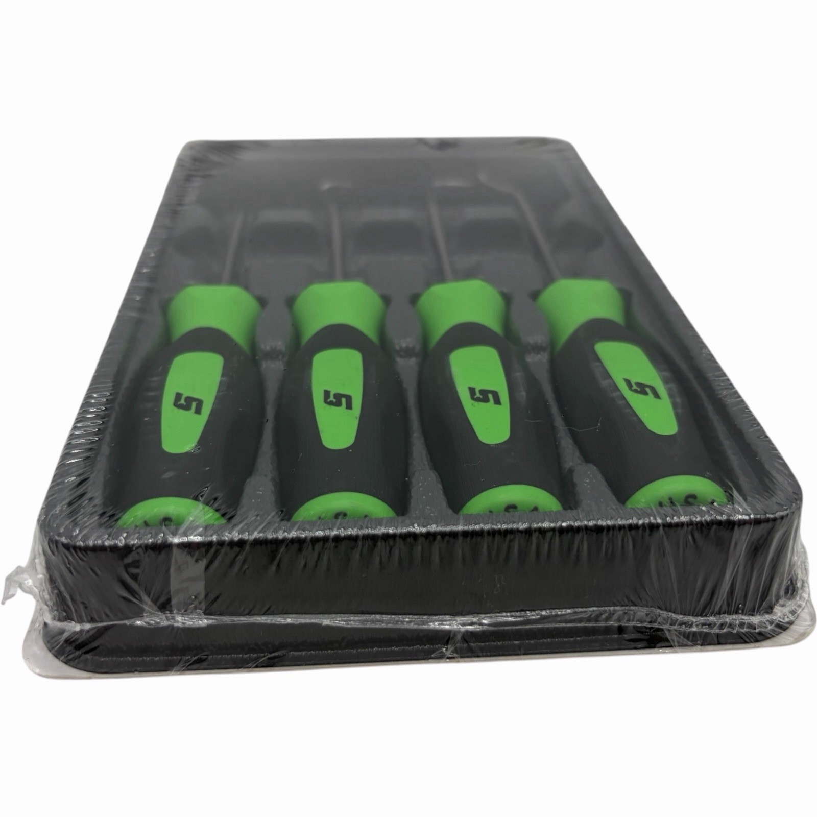 Snap On Tools Mini Pocket Pick Awl Set 4 piece Green 6 inch Straight Bent 90