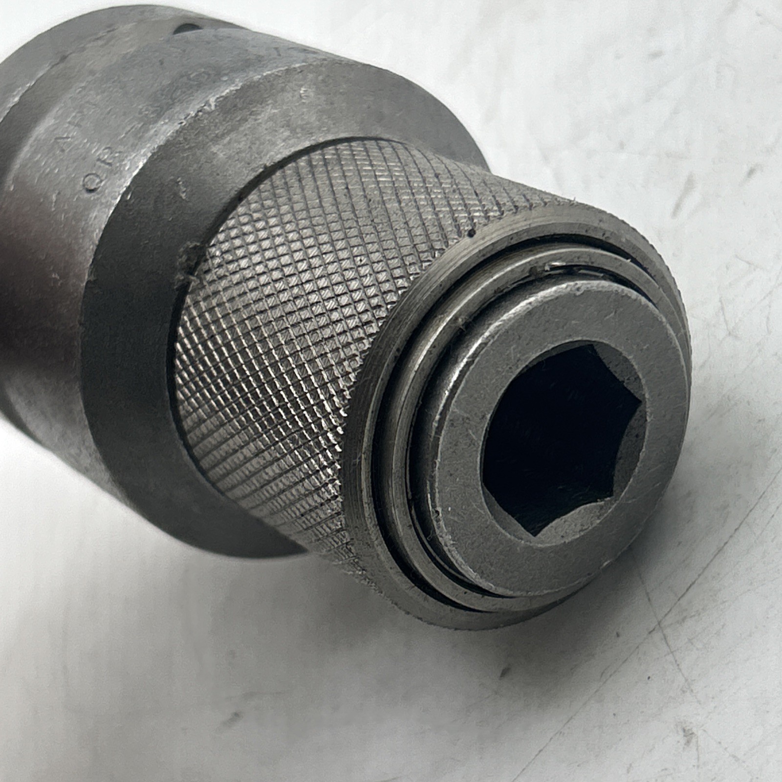 New Apex QR-820 , 1″ Female Square Drive Bit Holder , Quick Releasing Chuck