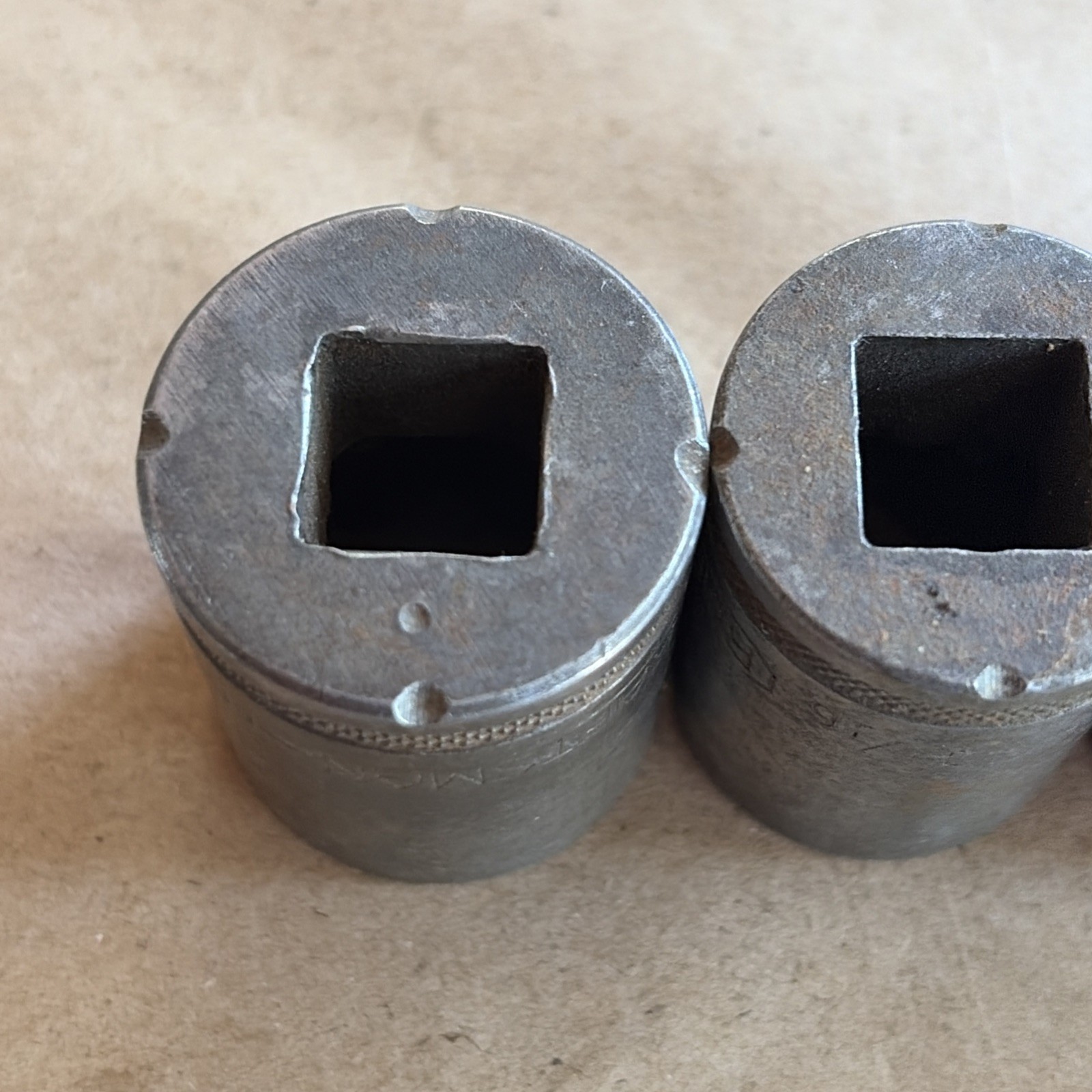 Rare 4 Pc. Craftsman BE 1/2″ Drive 8 Point Sockets 3/4″, 11/16″, 5/8″ & 9/16″