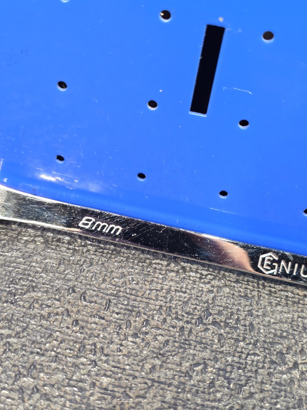 Genius Tools 780810L 8mm x 10mm Extra Long 12-Point Metric Box End Wrench