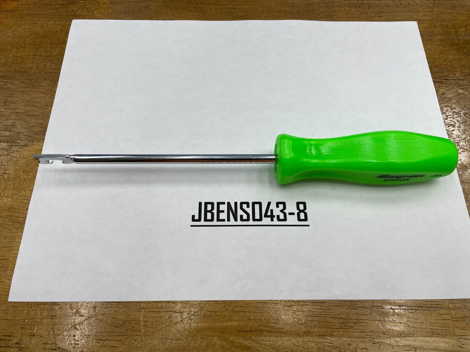 Snap-on Tools USA NEW GREEN 13/32″ Blade Width Push-Pull Spring Tool SPRG625G