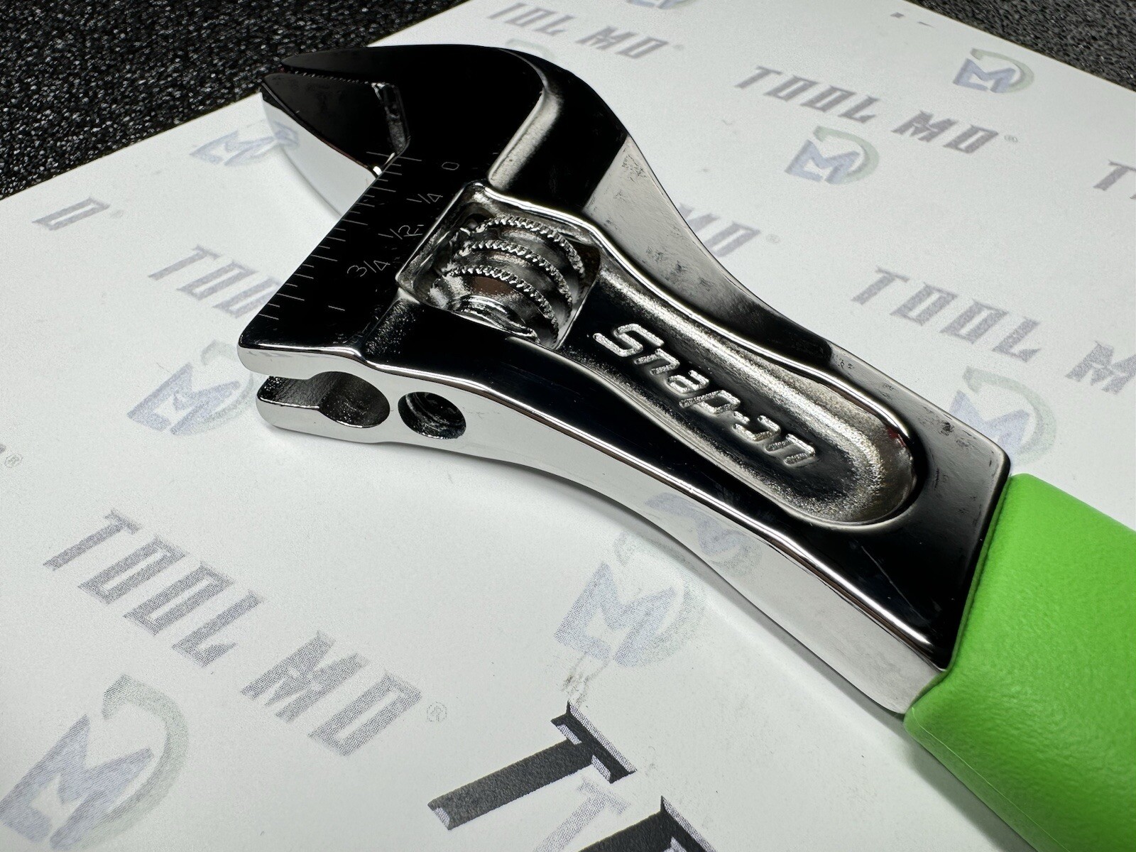 Snap-on Tools USA NEW GREEN 10″ Flank Drive PLUS Adjustable Wrench FADH10C