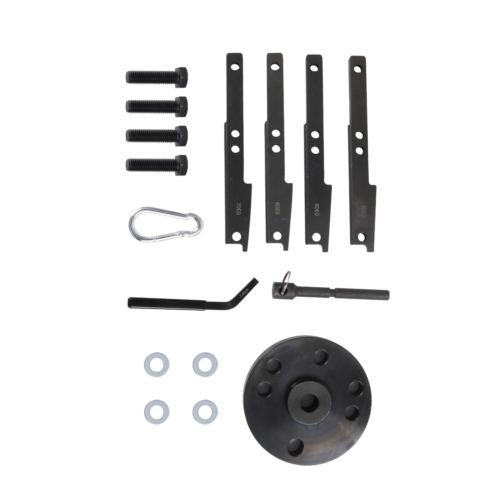3163530 Cummins ISX QSX Timing Injector Cam Gear Puller Tool Kit 3163021 3163069