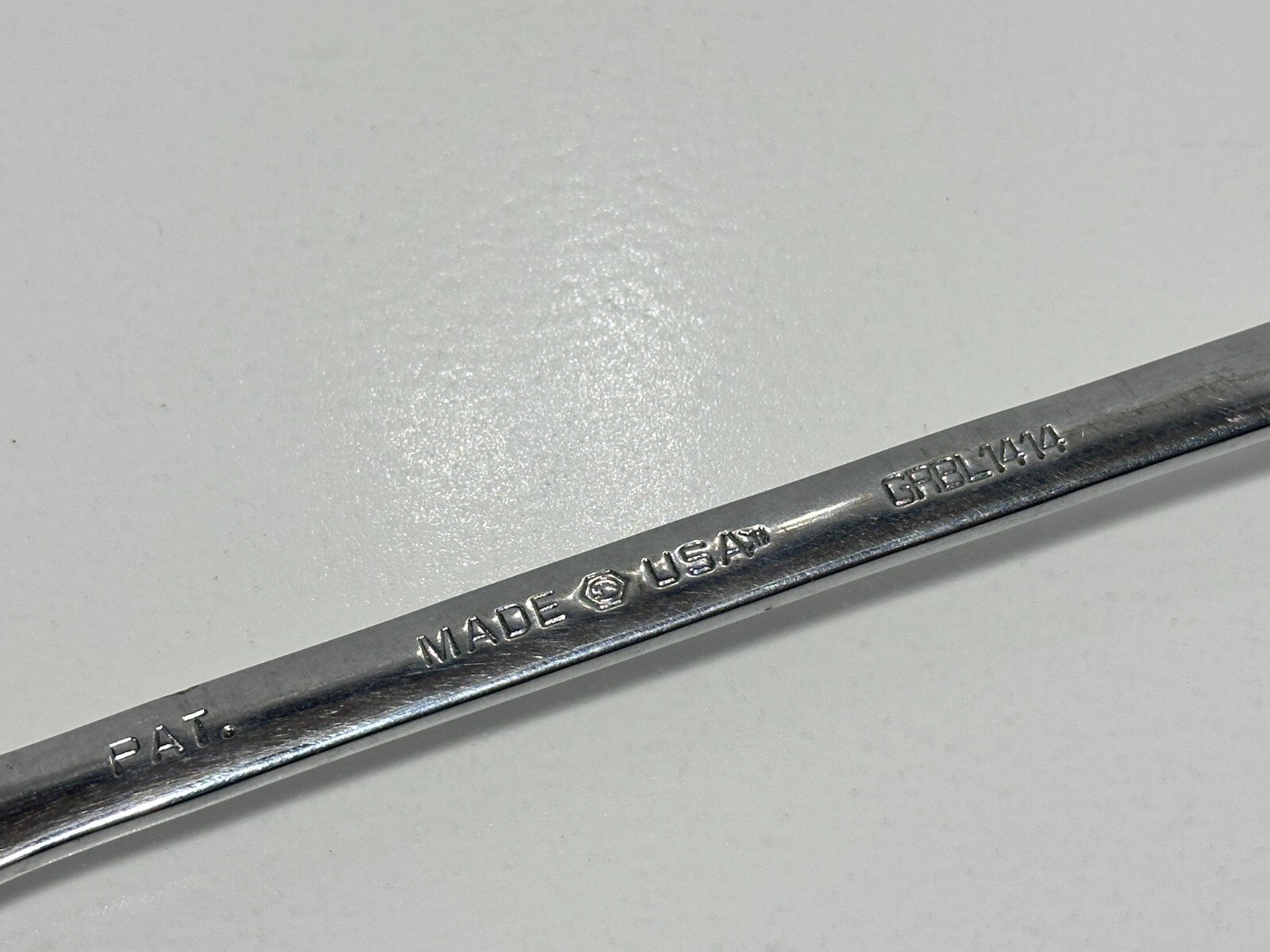 Matco Tools USA MADE GRBL1414 7/16″ SAE Double Box End Ratcheting Wrench, 12 PT.