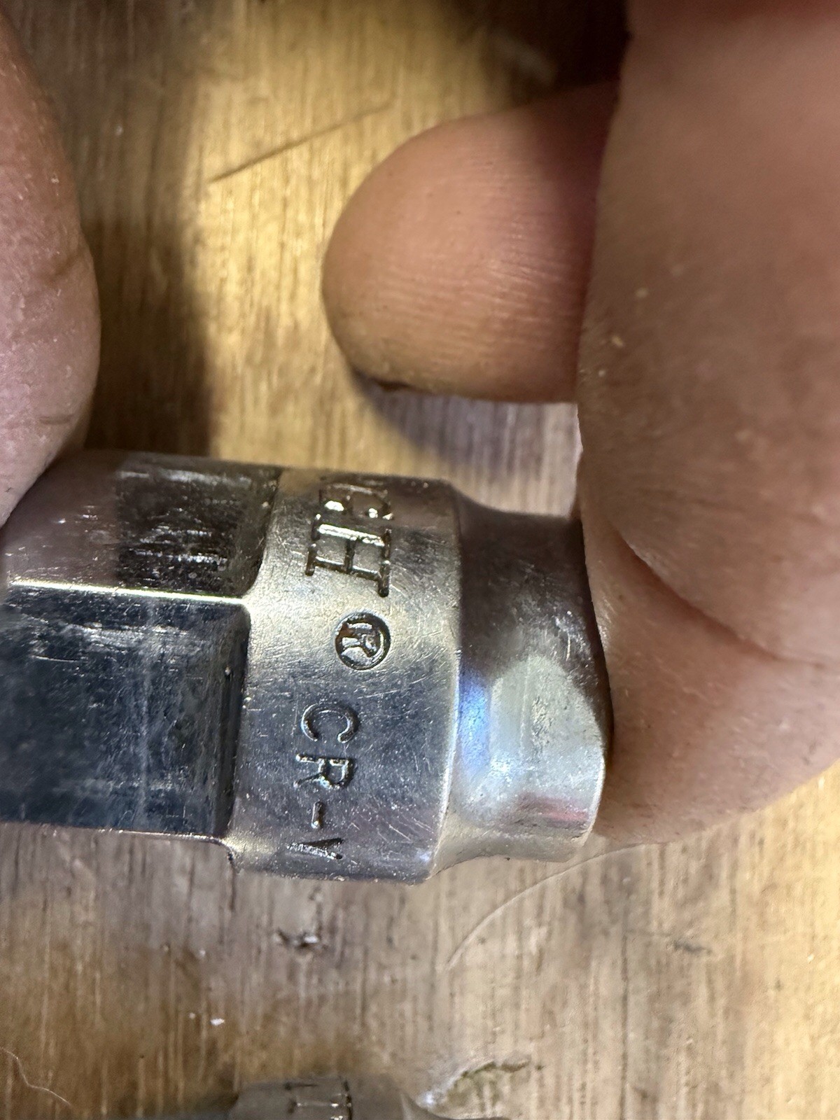 Good Used 3 Piece Pittsburg Pass Thru Sockets Sizes 11mm, 13mm, & 11/16”