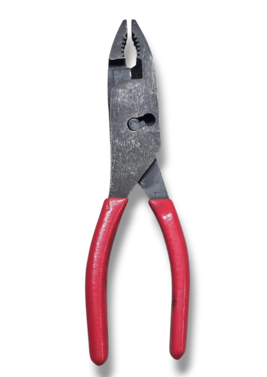 Snap-on Tools HL138ACP8″ High Leverage Combination Pliers Cutters Red USA