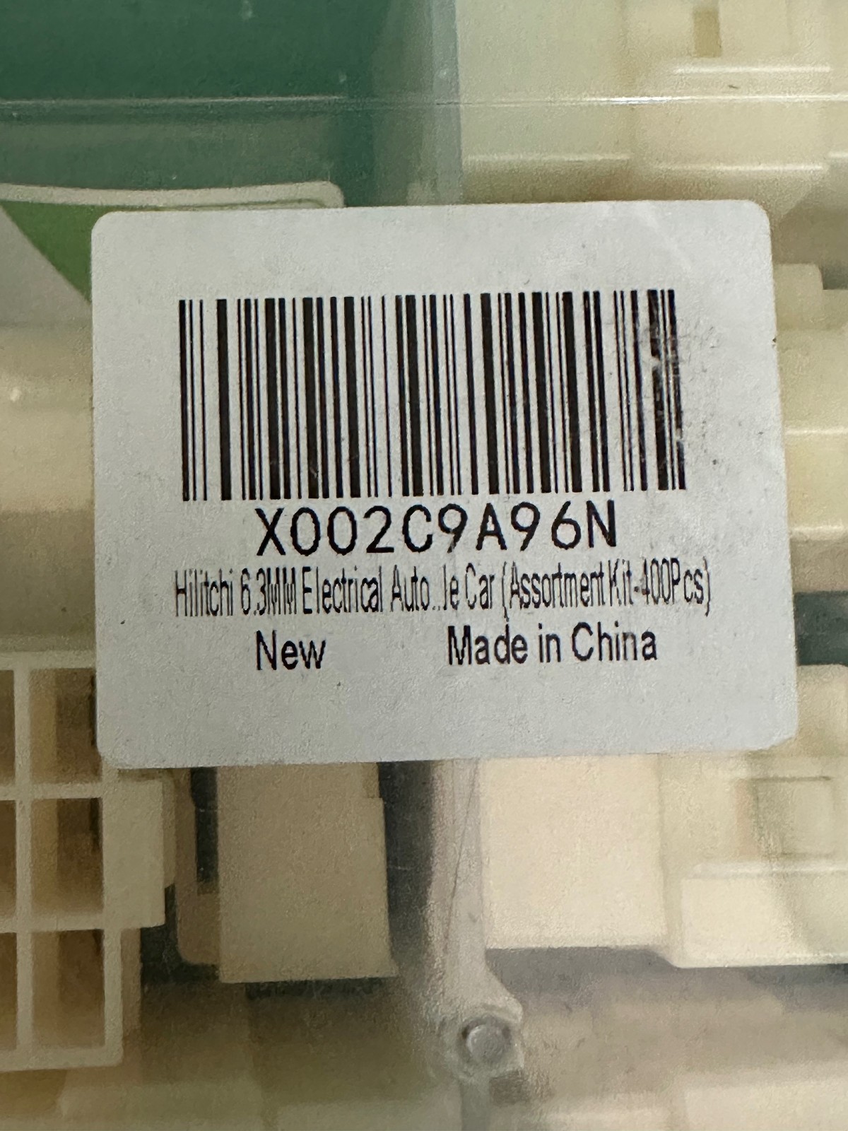 Hilitchi 6.3MM Electrical Auto Assortment Kit 400 Pcs.