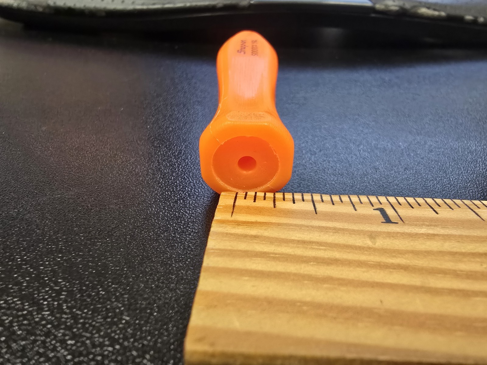 Snap-on ™ NEW Orange MINI Hard Plastic Handle For Flat Screwdriver SDD304AO
