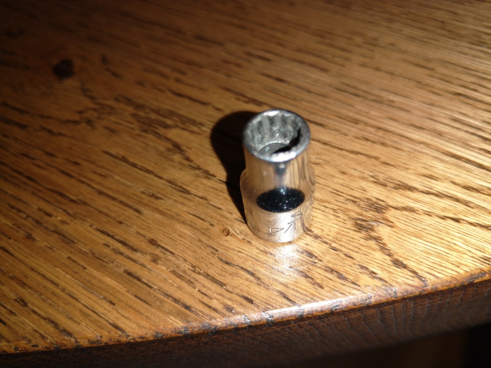 Snap-on USA TMD8 1/4” Drive 12 Point SAE 1/4” Flank Drive Shallow Socket