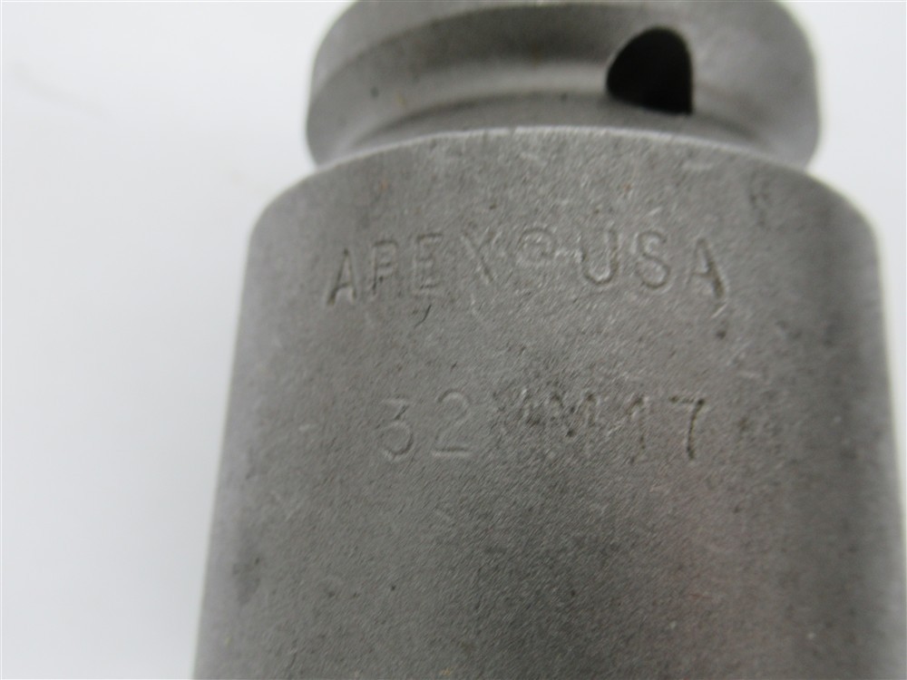 Apex 32MM17 , 32mm , 6 Pt Metric Standard Impact Socket , 3/4″ Square Drive