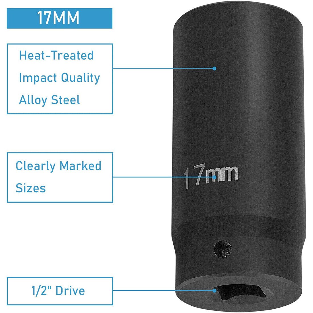 77060 17mm Harmonic Balancer Socket For Honda Engines Balancer Socket