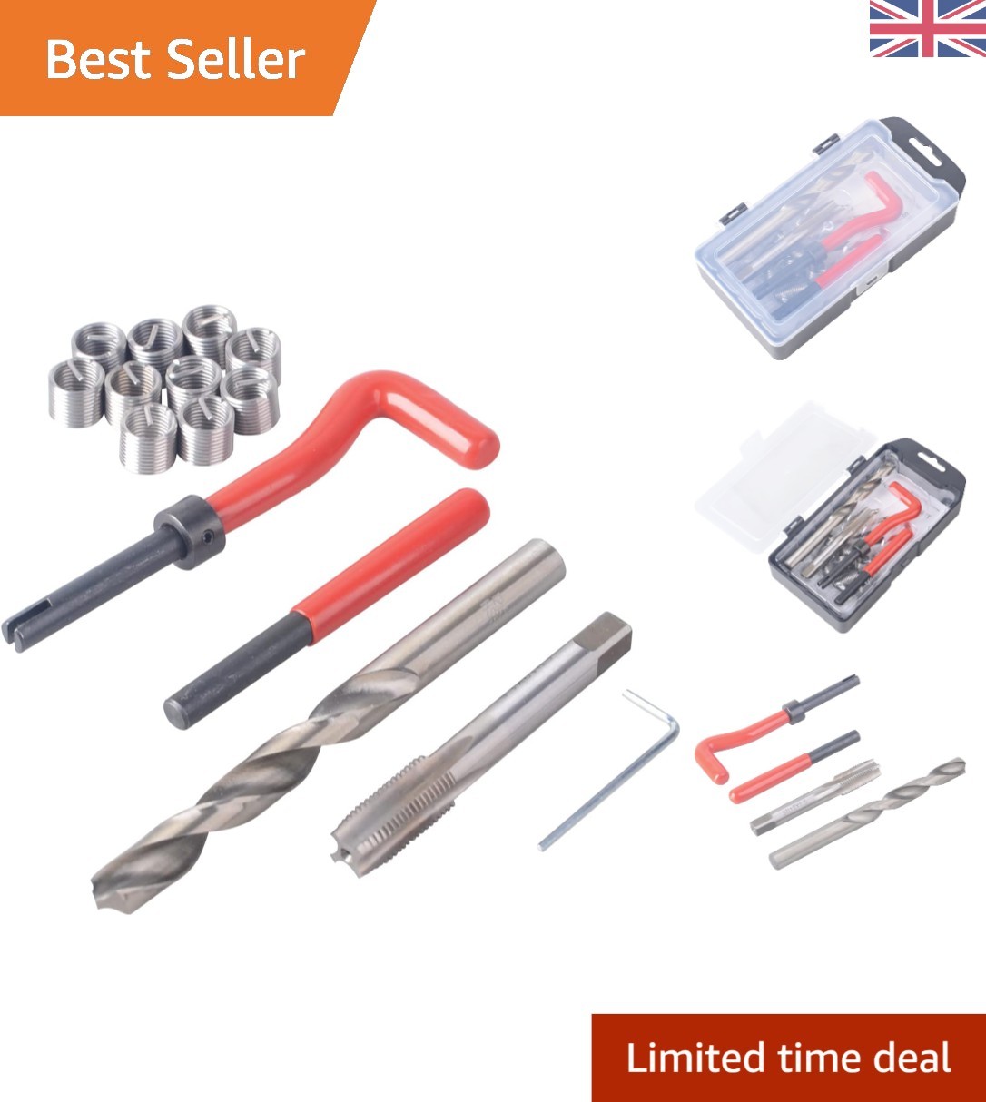 Comprehensive Thread Repair Kit M12x1.50mm – Durable Inserts & Tools Included