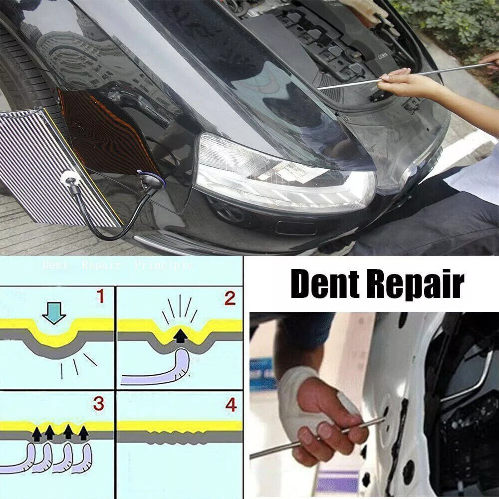PDR Car Body Dent Puller Kit Auto Body Repair Tools Paintless Hail Remover New