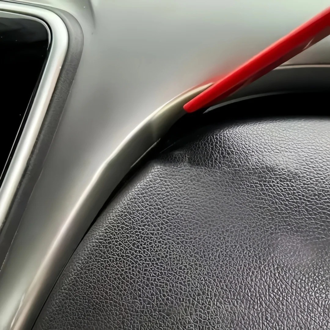 Stainless Steel Car Trim Removal Pry Tool Door Panel Clip Audio Fastener Remover