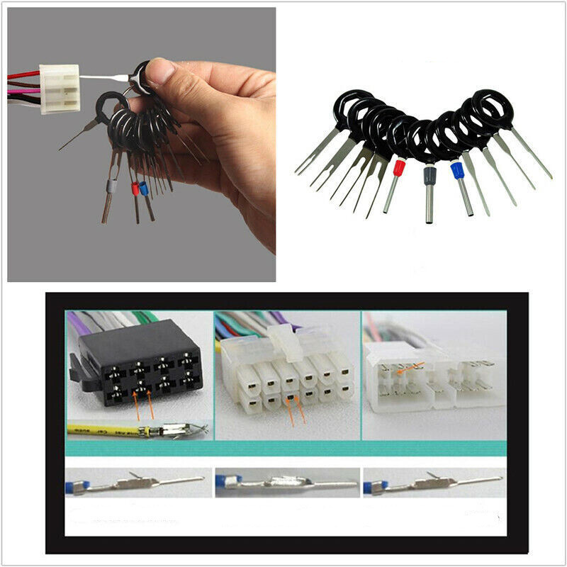 76X Terminals Removal Repair Tools Stainless Steel/Plastic Accessory Fit For Car