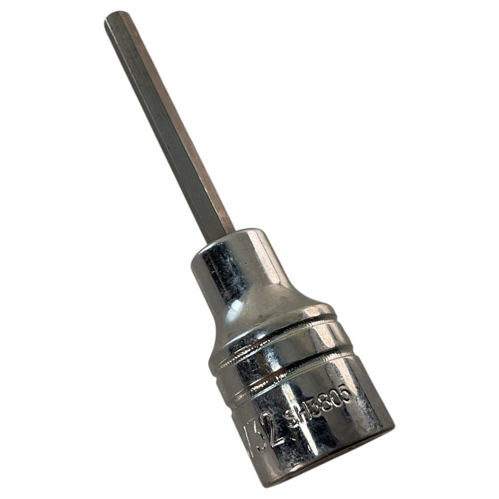 Carlyle Hex Bit Socket SH3805 5/32″ SAE 3/8″ Drive Chrome Mechanic Tool