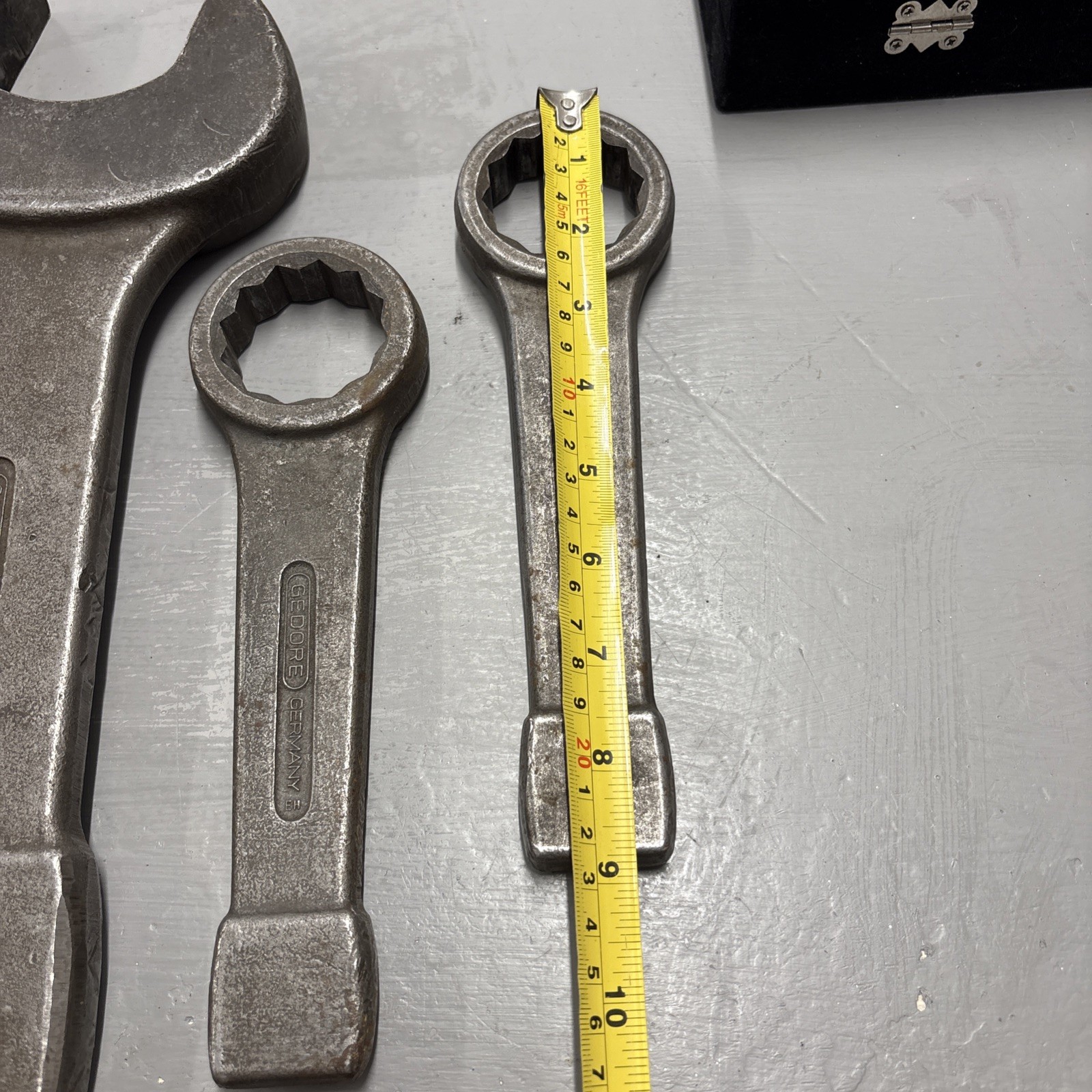 X5 Vintage Gedore Heavy Slogging Spanner’s / Wrench Made In Germany Vgc