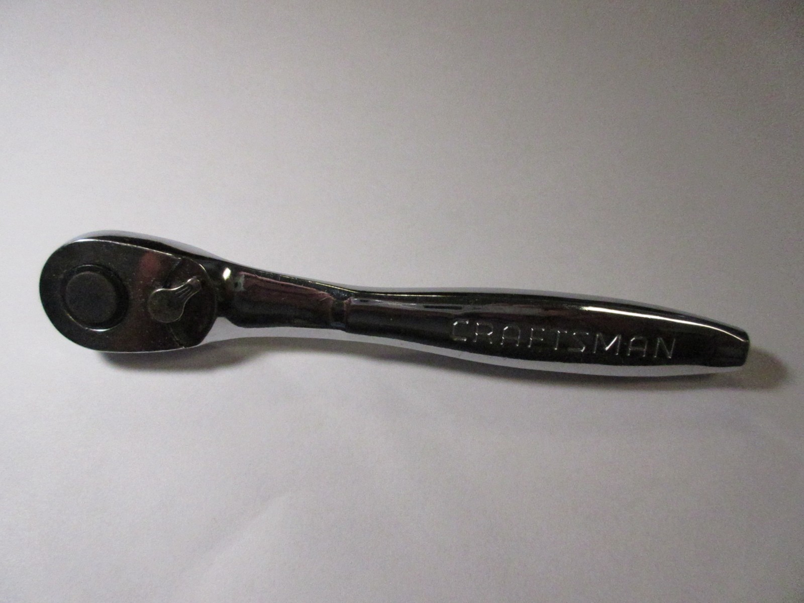 Sears Craftsman Nos Thin Profile Ratchet 1/4” Drive 84 Tooth Fine 44994 L-AC