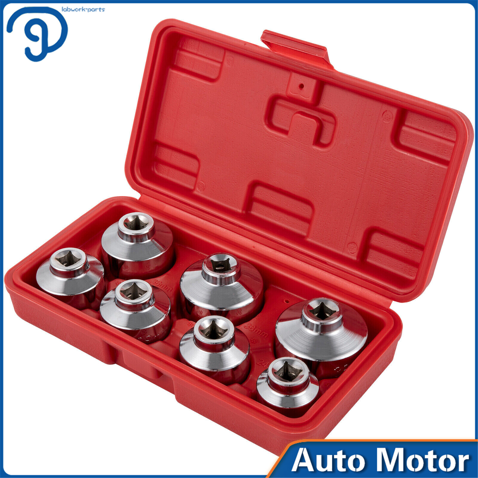 1 Set Oil Filter Cartridge Socket Wrench Hex Key Metric 24 27 29 30 32 36 38mm