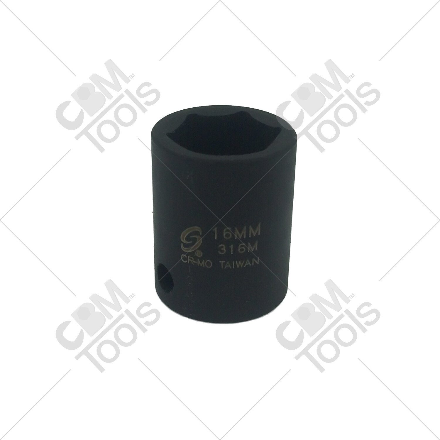 Sunex 316M 3/8 Drive 16mm Impact Socket 6 Point Durable Tool New Free Shipping
