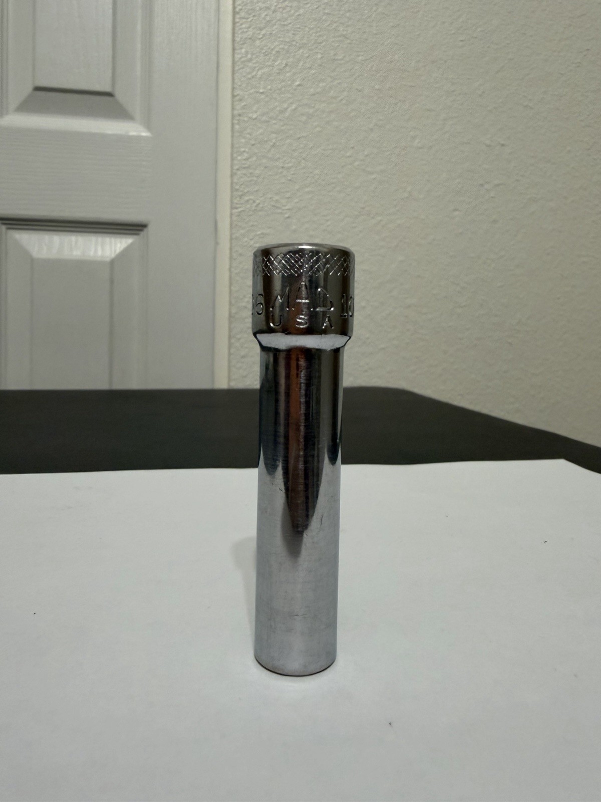 Mac Tools XD6 10MM DR 3/8″ Drive 6-point Metric Deep Chrome Socket Made in USA