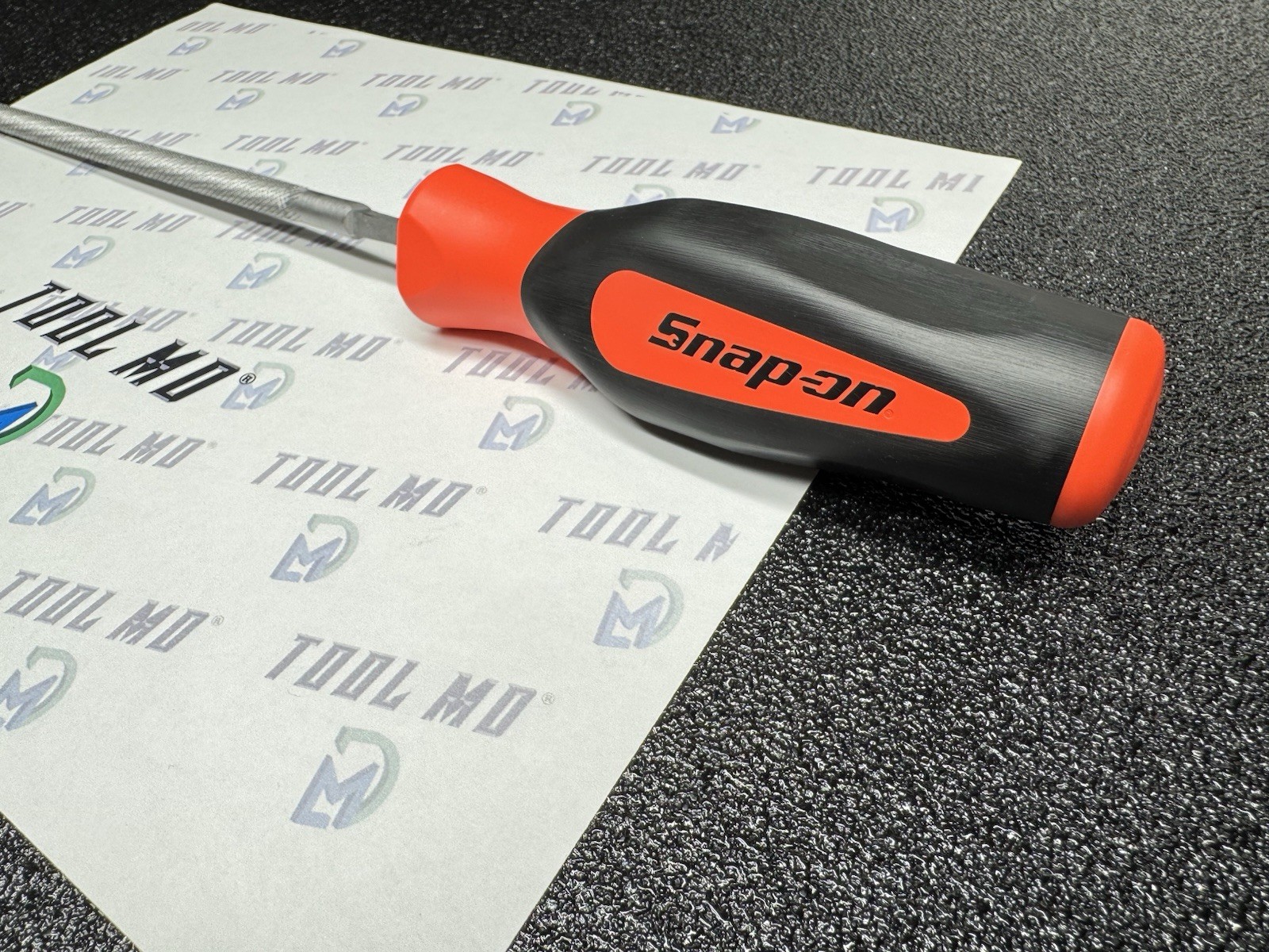 Snap-on Tools NEW ORANGE Soft Grip Round 8” Blade Length File SGHF614B 8R