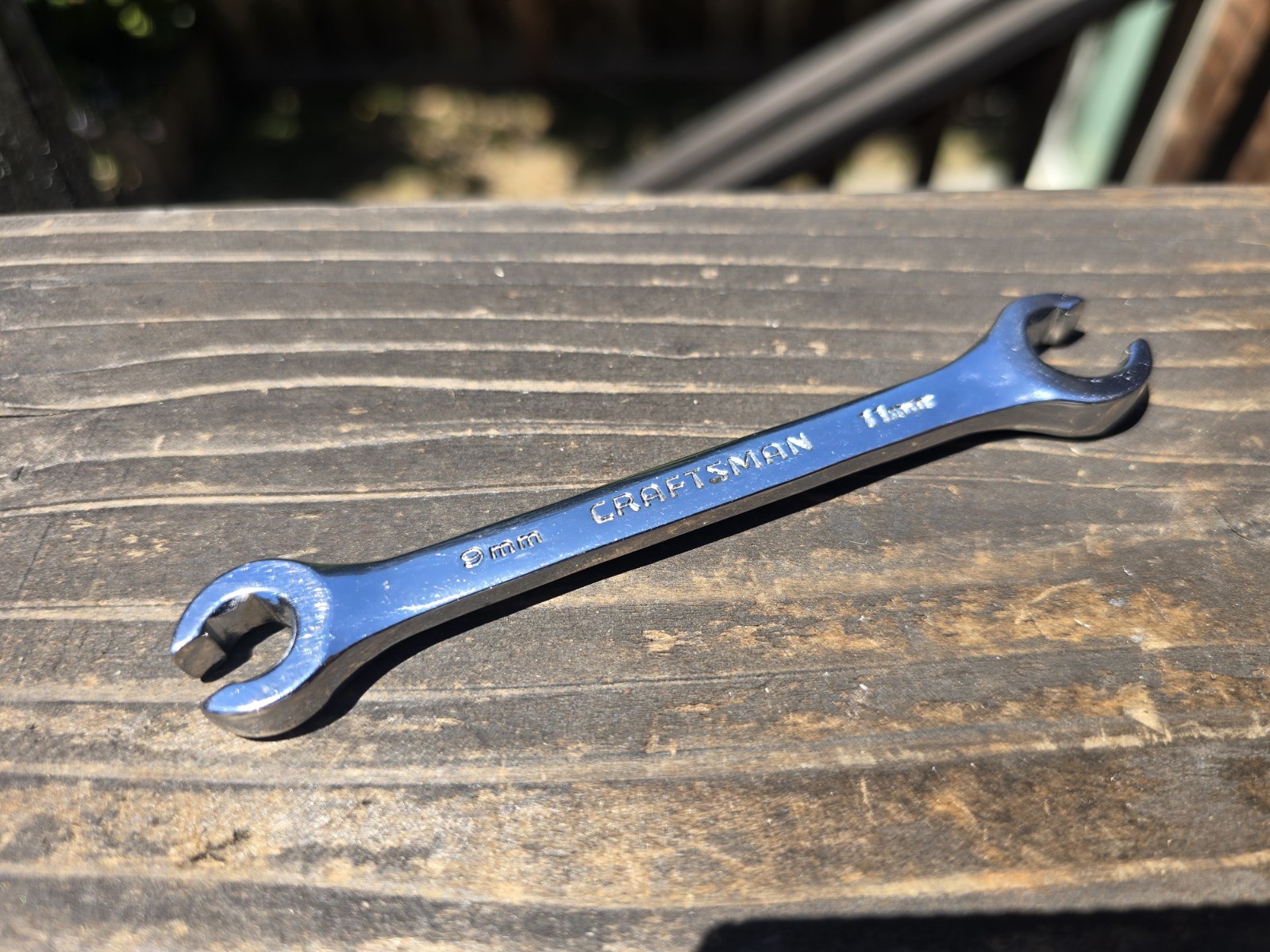 Craftsman Tools PROFESSIONAL 42095 Metric 9mm x 11mm Flare Nut Line Wrench USA