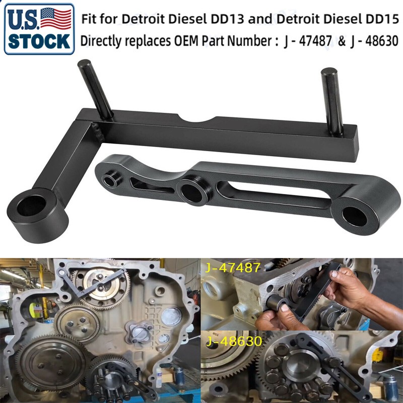 For Detroit Diesel DD13/15 Idler 3 Cantilever J-47487+TDC Locating Tool J-48630