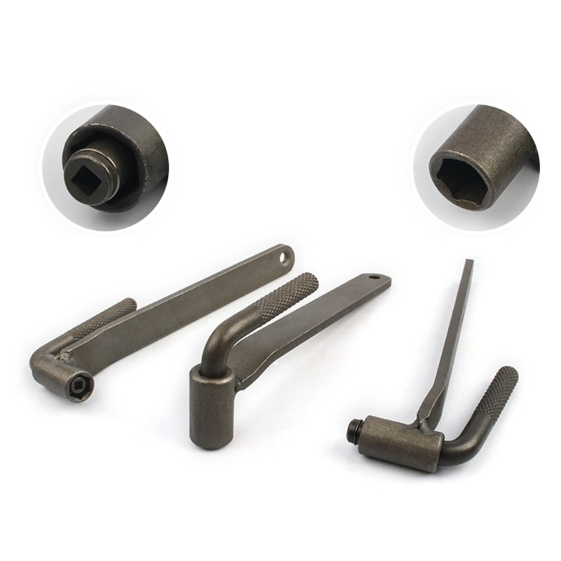 Combined Valve Screw Adjustment Wrench for Motorcycle Engine Repair T-Spanner