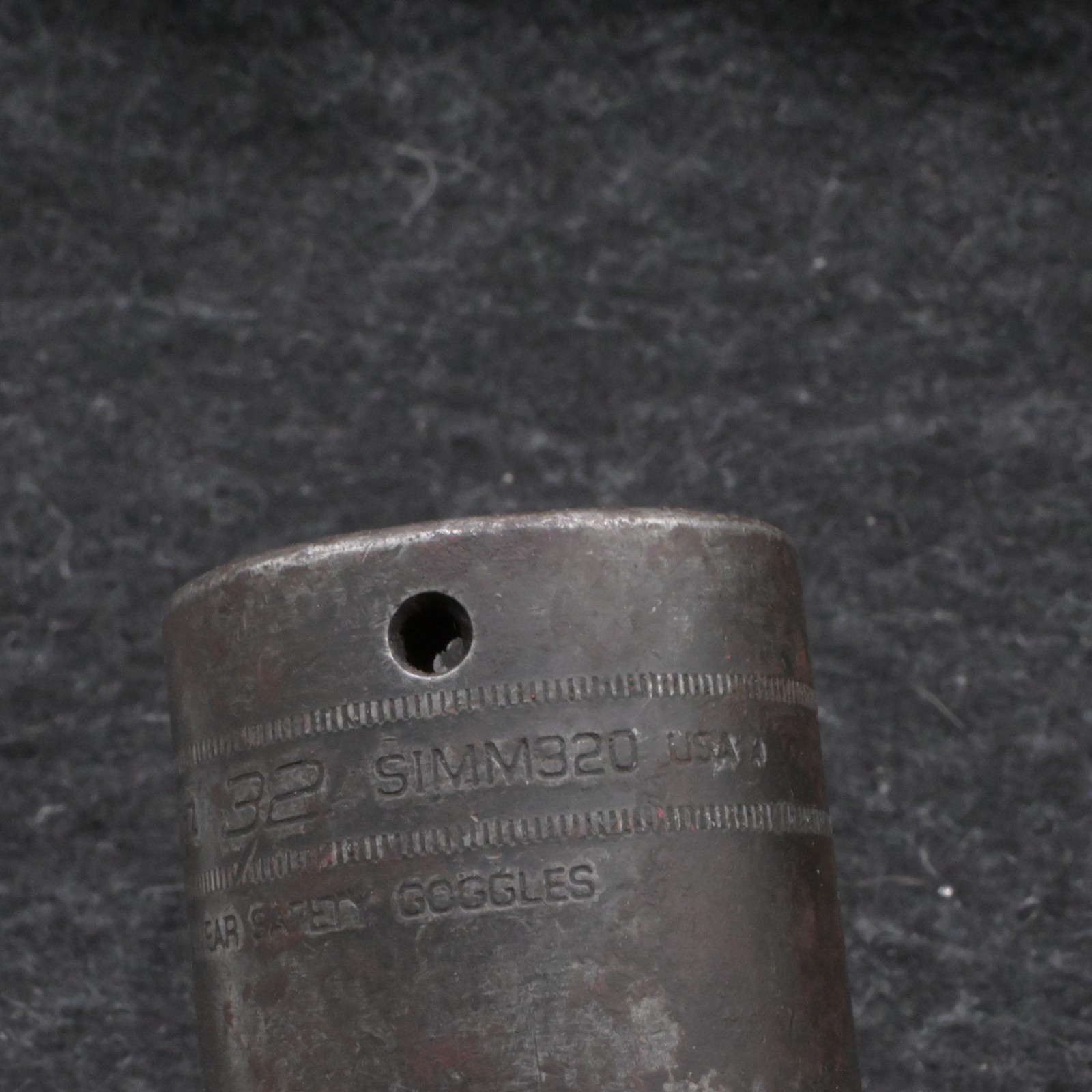 Snap-on Tools SIMM320 32mm 1/2″ Drive Metric DEEP 6-Point Impact Socket USA