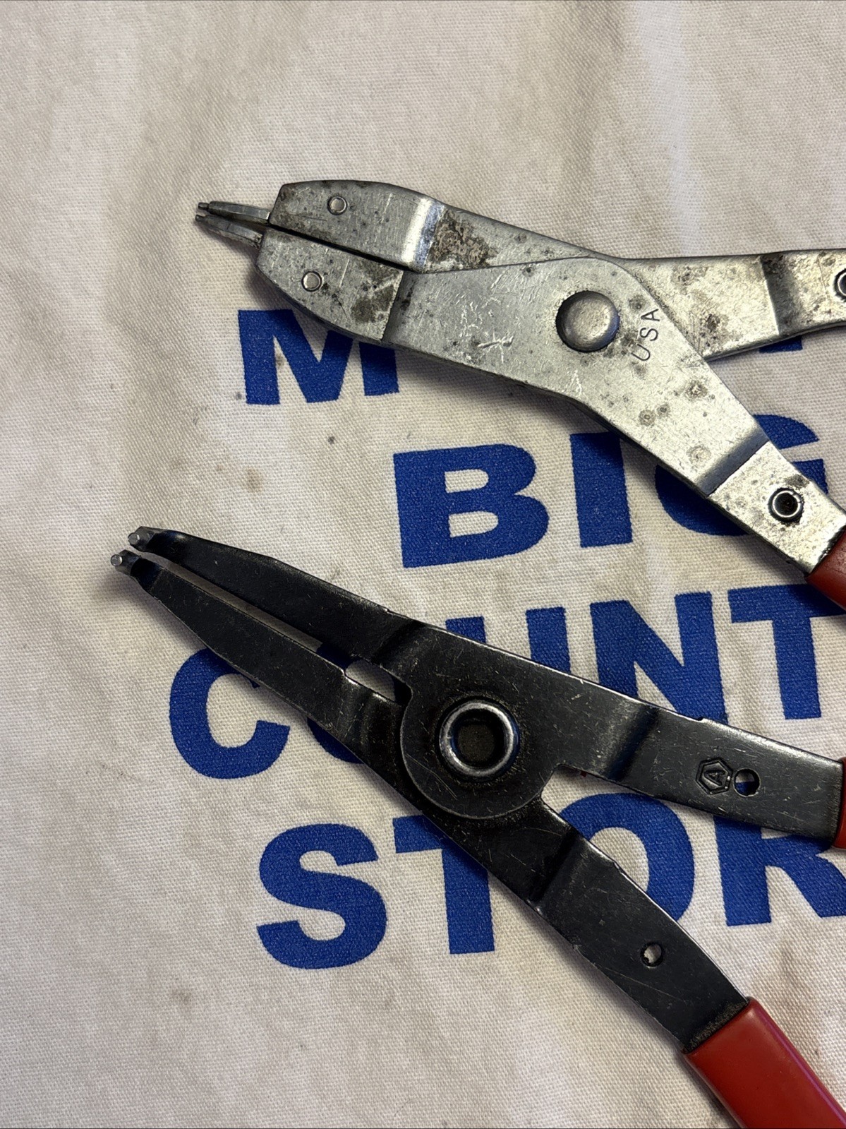 Blue Point USA 2pc Retaining Ring Pliers Lot PR-249A & PR-38