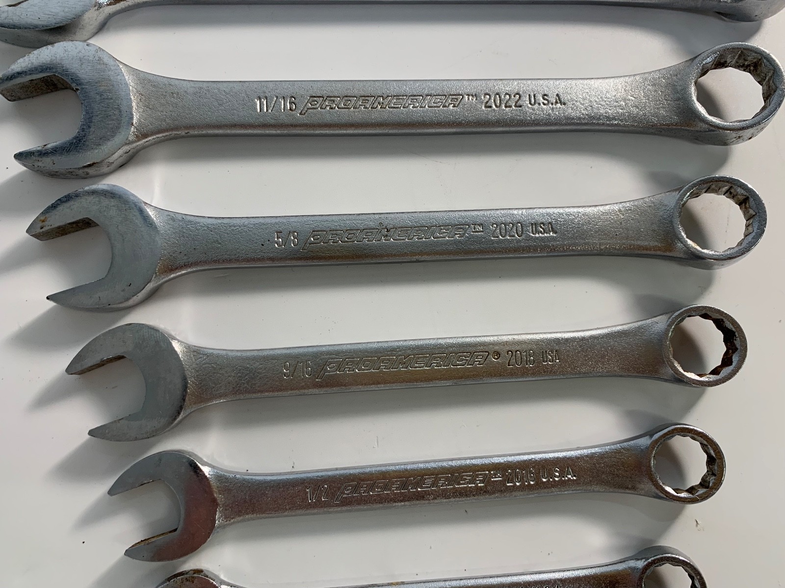Pro America USA 12 Piece SAE 12 Point Combination Wrench Set 5/16″ – 1″