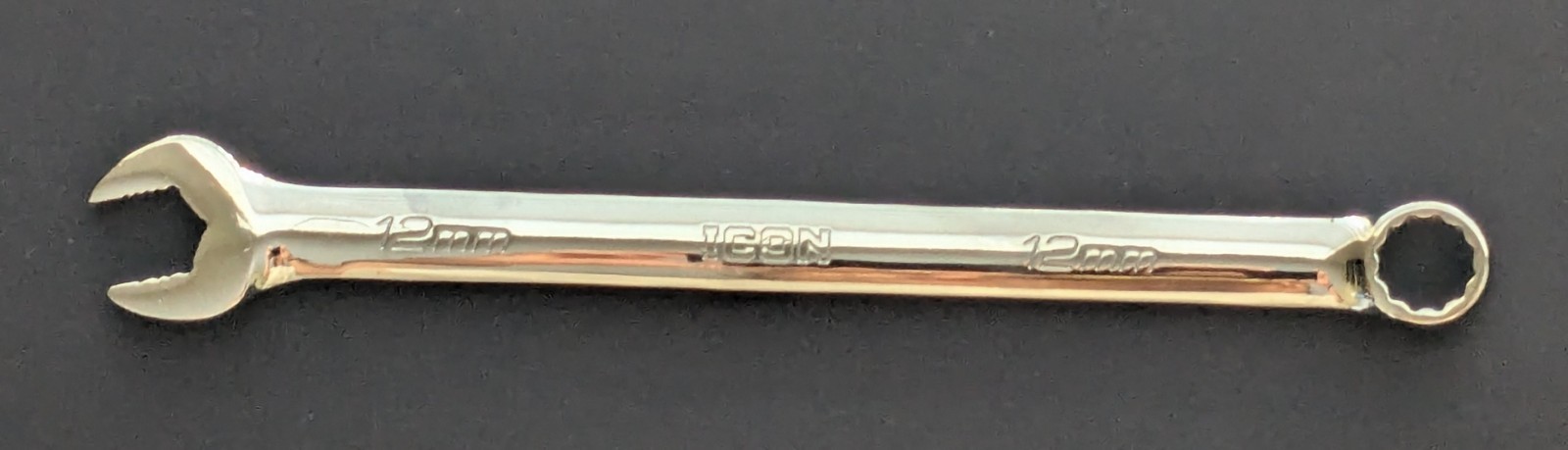 ICON WCAM-14 COMBINATION WRENCH ANTI SLIP 12 POINT METRIC POLISHED (YOU PICK)