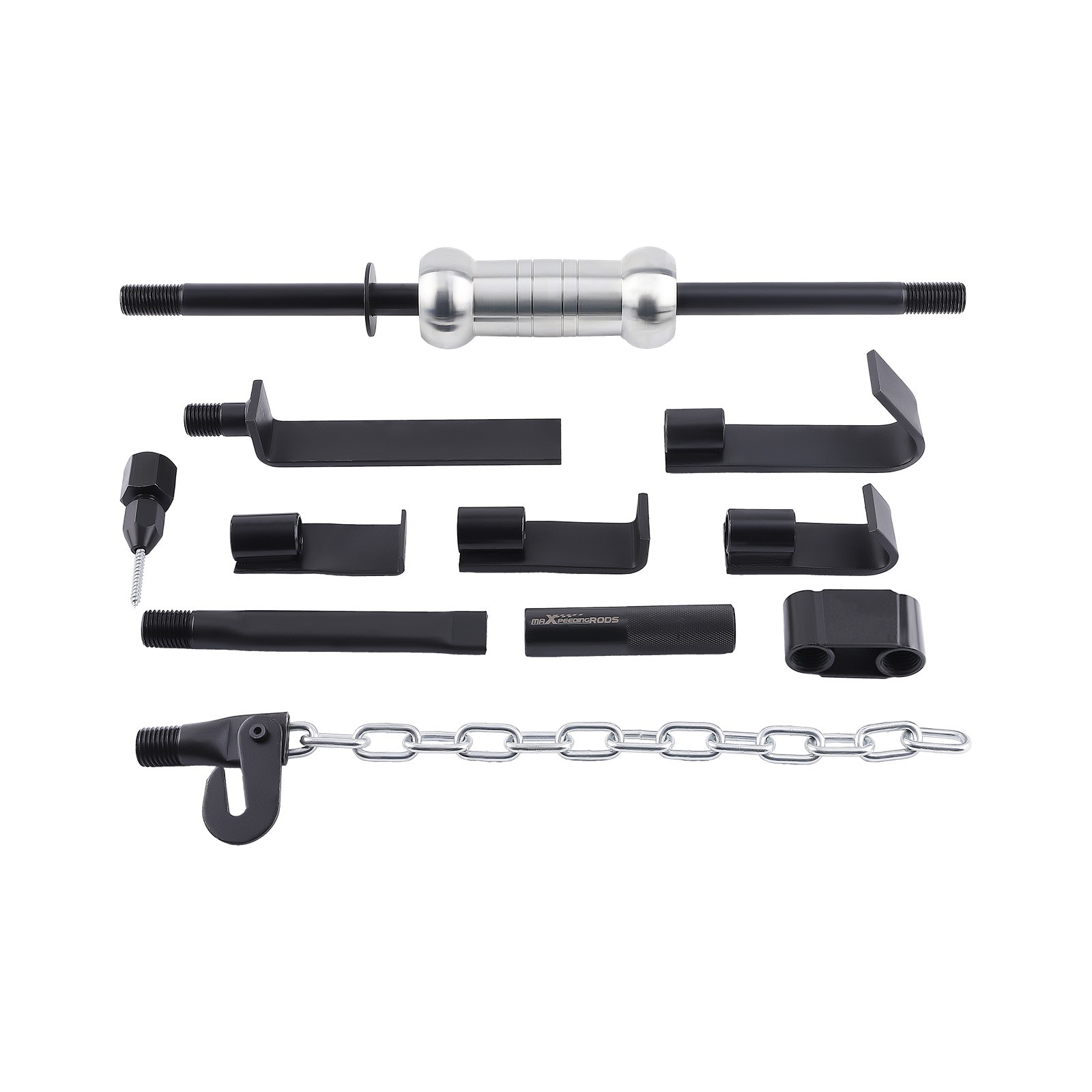 13x Dent Puller 6 lbs Slide Hammer Auto Body Truck Attachments Repair Tool Kit