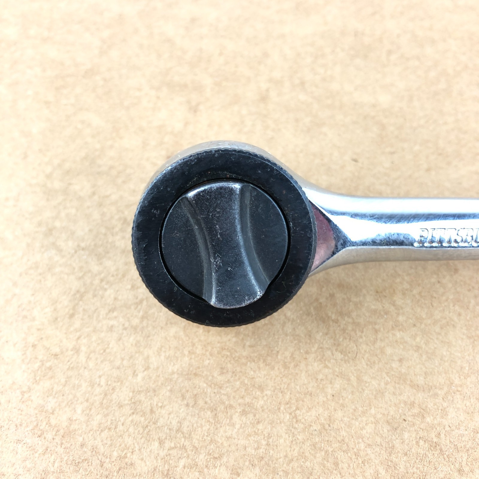 Pittsburgh Pro 3/8″ Drive Ratchet Reversible CR-V Chrome Vanadium Old