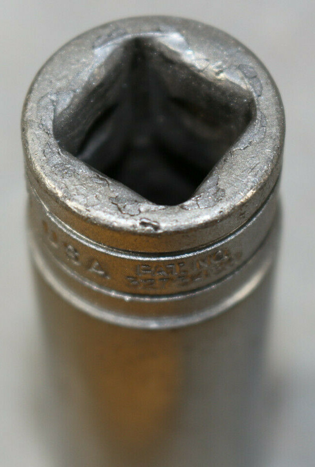 Snap On Tools TS221 11/16″ SAE 1/2″ Drive 6Pt Deep Socket #757