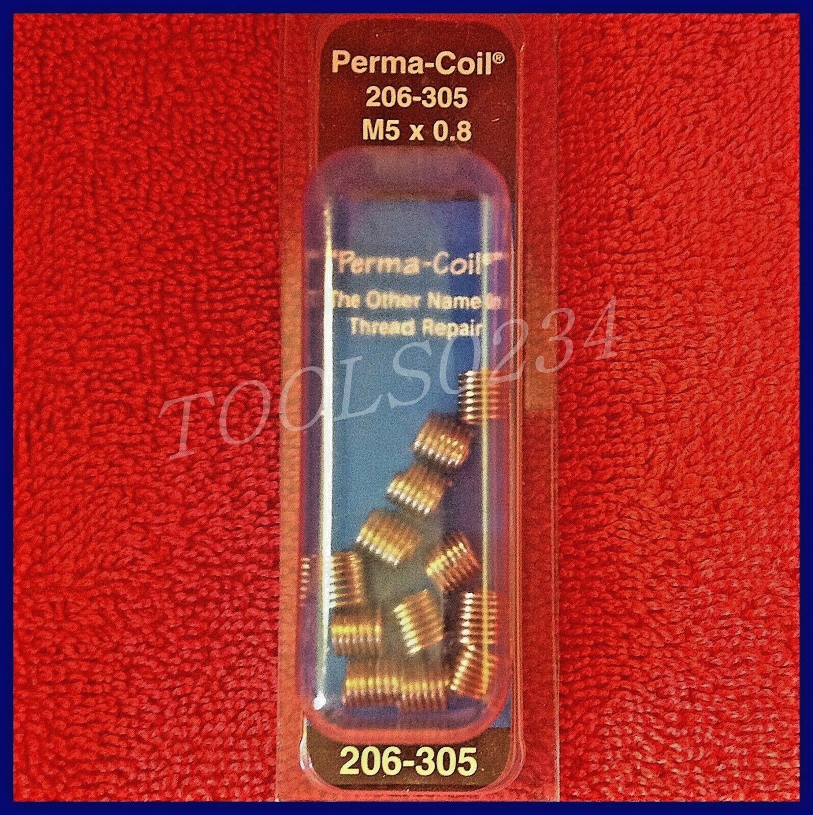 M5 X 0.8 206-305 Perma Coil Metric Thread Repair Inserts LOT Of 12 Fits Heli