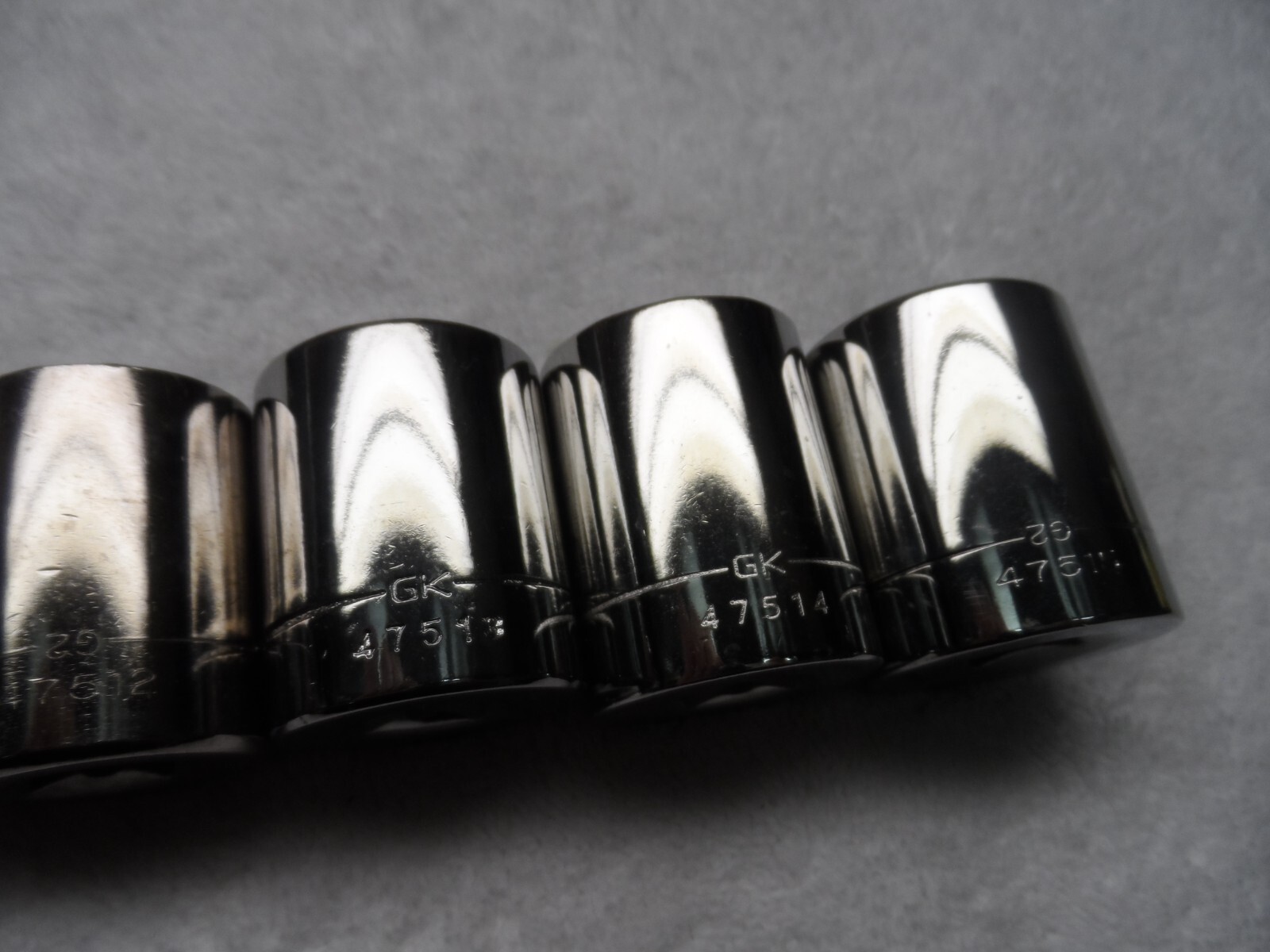 Craftsman 1/2″ Drive SAE Shallow Socket Set NOS USA 12pt 10 pcs (1/2 to 1-1/16″)
