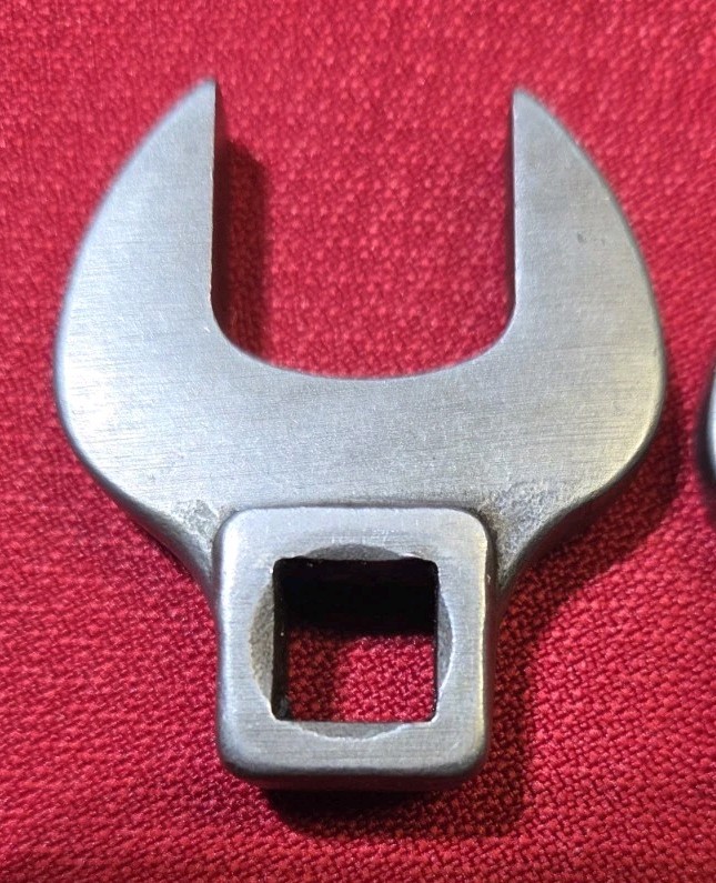 (3) Snap-On 3/8″ Drive Crowfoot Wrenches 3/4″, 9/16″, 1/2″ FCO 24, 18, 16 1960