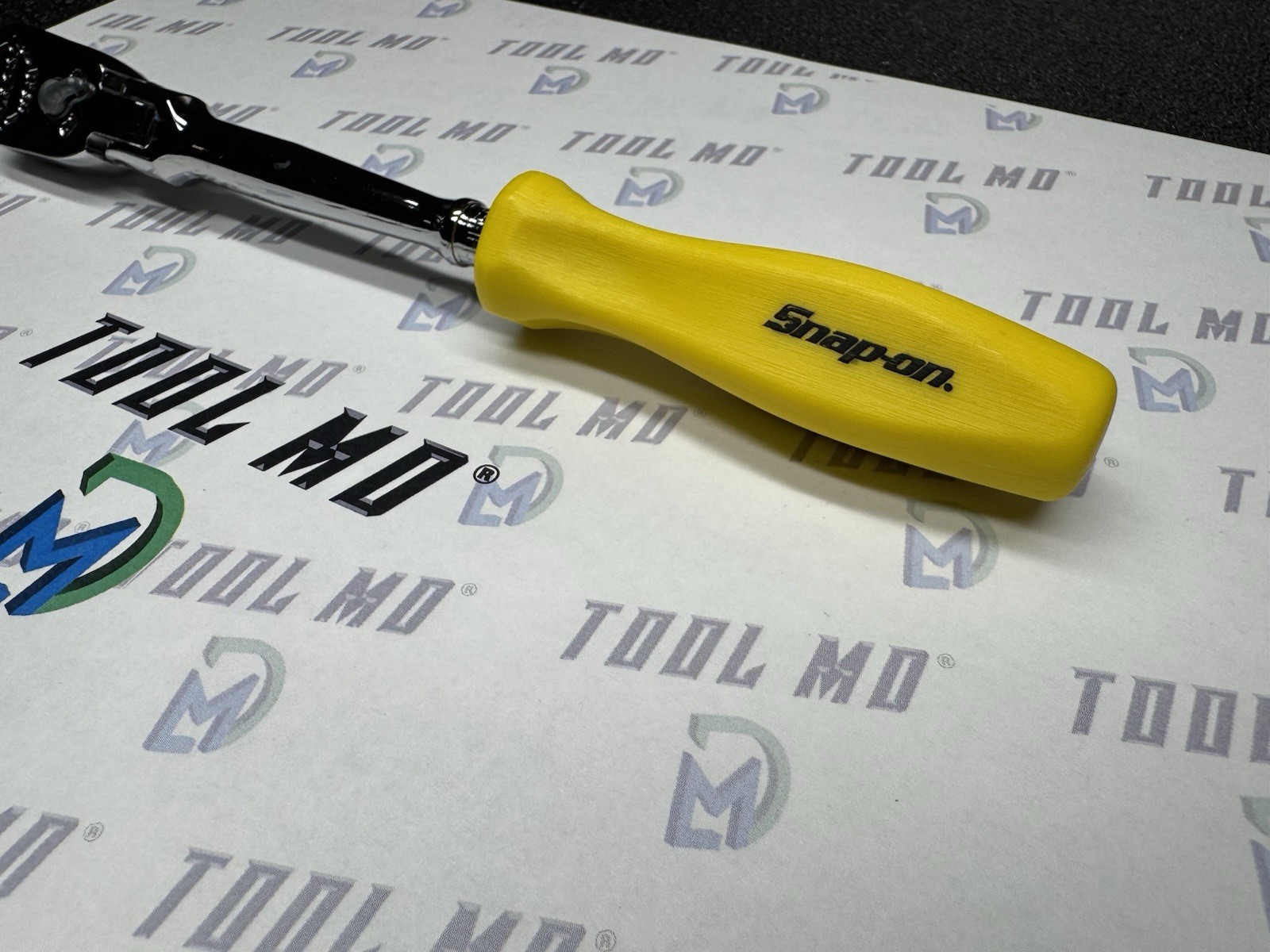 Snap-on Tools USA NEW 1/4″ Drive YELLOW Hard Handle Flex Ratchet THLFD72Y