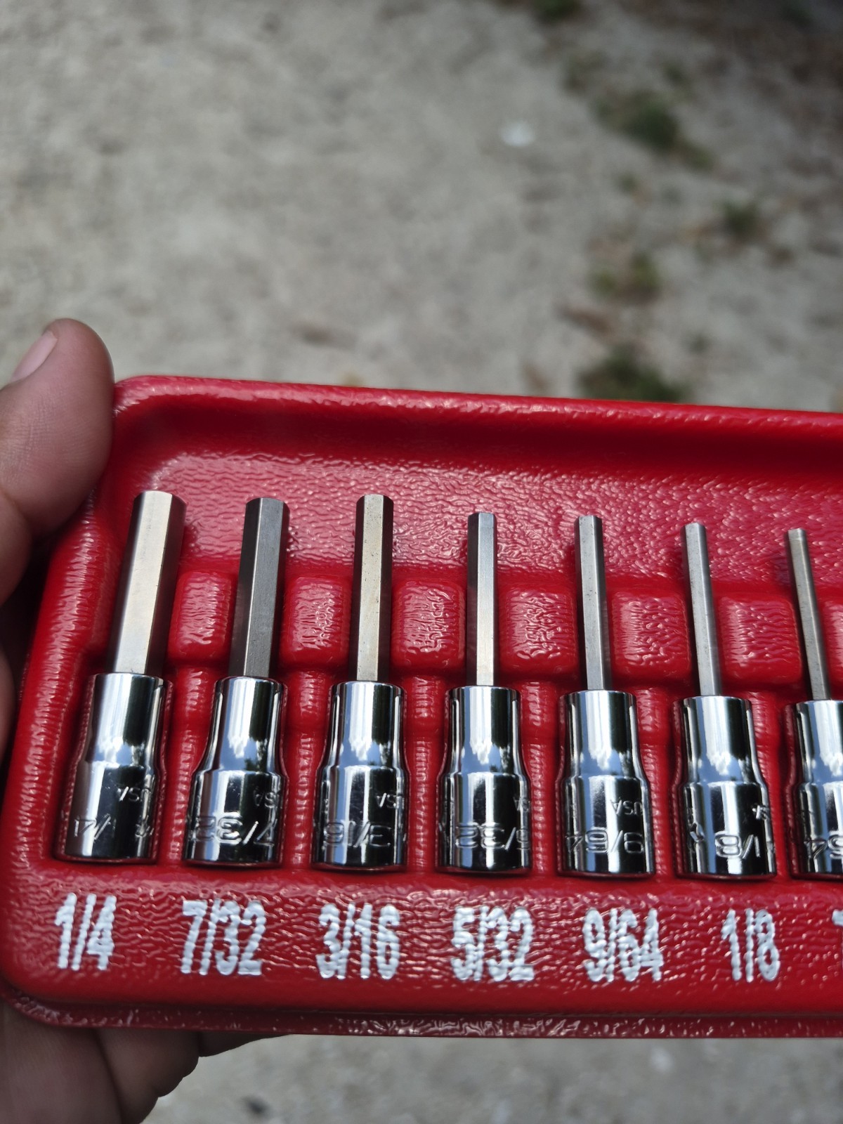 Snap On 110ETMAY 1/4 Sae Hex Bit Socket