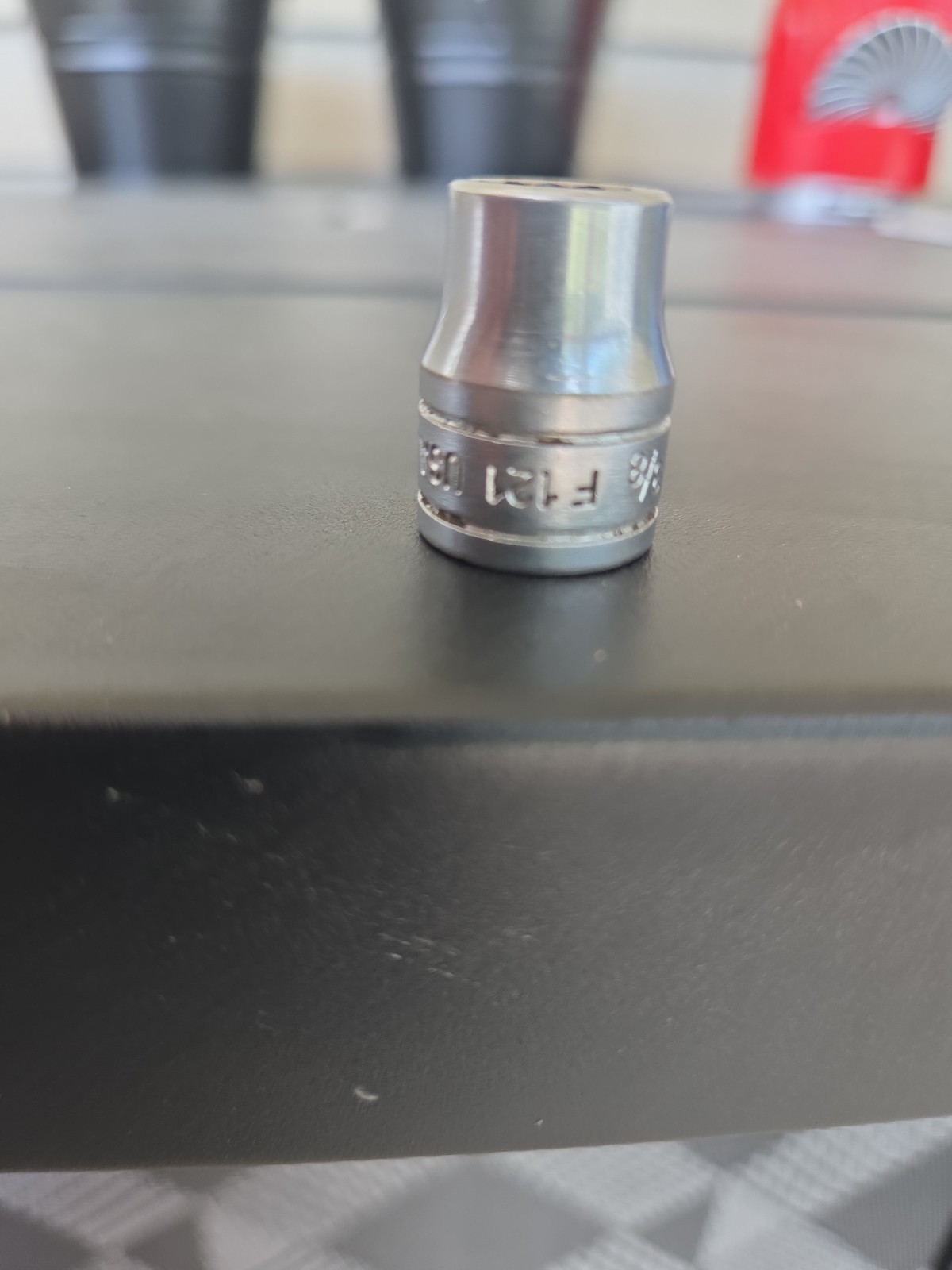 Snap On 3/8″ Drive 3/8″ 12PT SAE Shallow Chrome Socket USA F121