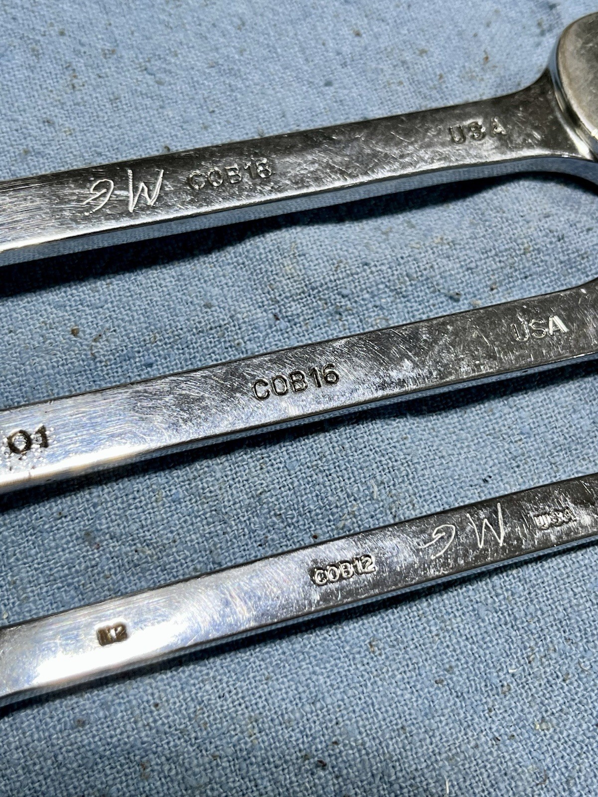 MAC Tools COB12, COB16, COB18 Flare Nut Line Wrench Open End Combo See Pictures!